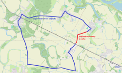 Zamknięcie drogi relacji Czerna - Prężyce