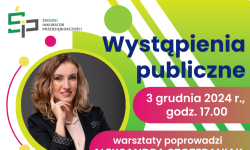 O wystąpieniach publicznych w Klubie Przedsiębiorczych Kobiet