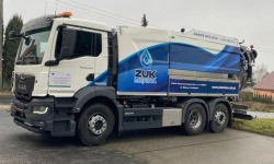 Nowy samochód specjalistyczny w Zakładzie Usług Komunalnych Sp. z o.o. w Miękini
