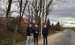 Nowe oświetlenie na ulicy Piaskowej w Piotrowicach