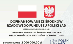 Termomodernizacja świetlic wiejskich w miejscowościach Budziszów, Godków i Osiek