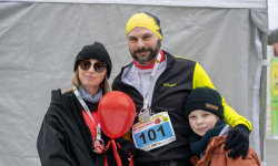 Walentynki w Wilkszynie na biegowo. Zimowy Bieg Piasta 2025 za nami [Zdjęcia]