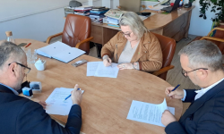 Podpisanie umów na dotacje celowe dla gminnych spółek wodnych