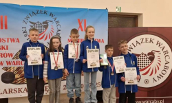 Młodzi zawodnicy i zawodniczki UKS Złota Korona Środa Śląska na mistrzostwach w Szklarskiej Porębie