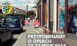 "Reklamy na chodnikach i w pasie drogowym – przypomnienie o obowiązku opłat"