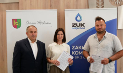 Kolejne miejscowości w Gminie Miękinia zyskają kanalizację. Kolejne cztery umowy podpisane