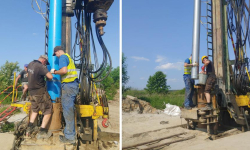 Wielka inwestycja wodna w Gminie Miękinia – trwają prace przy odwiertach i budowie rurociągów