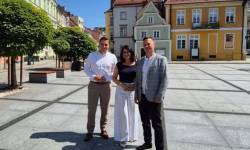 Wizyta Dyrektora Dolnośląskiej Służby Dróg i Kolei w Środzie Śląskiej