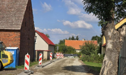 Trwa remont ulic Akacjowej i Kościelnej w Gałowie