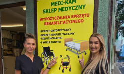 Sklep medyczny i wypożyczalnia Medi-Kam-dwie dekady pomocy lokalnej społeczności w Środzie Śląskiej