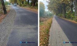 Remont pobocza w Wilkszynie