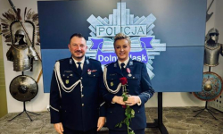 Średzka policjantka wyróżniona podczas Wojewódzkich Obchodów Narodowego Święta Niepodległości