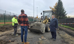 Rozbudowa ul. Zielonej w Miękini nabiera tempa