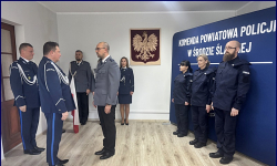 Nowo przyjęci policjanci zasilili szeregi średzkiej Policji