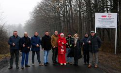 Dzisiaj oficjalnie odebrano drogę powiatową Godków - Bogdanów - granica powiatu!