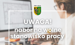Nabór na wolne stanowisko urzędnicze w Starostwie Powiatowym