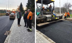 Przebudowa ul. Zielonej w Miękini na finiszu