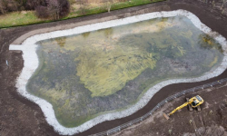 Nowy staw retencyjny przy ul. Górnej już gotowy. To początek zmian w tej części miasta