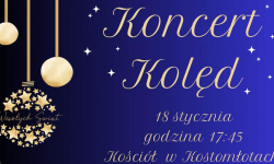 Koncert kolęd w kościele w Kostomłotach
