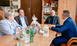 Rozmowy o kluczowych sprawach dla Powiatu Średzkiego