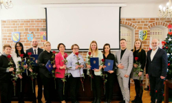 Uroczyste wręczenie aktów nadania stopnia nauczyciela mianowanego w Urzędzie Miejskim