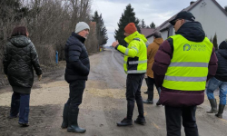 Trwają prace nad budową kanalizacji sanitarnej w Samsonowicach