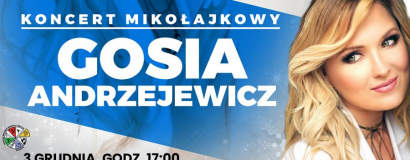 Mikołajkowy koncert Gosi Andrzejewicz w Malczycach. Bilety w sprzedaży